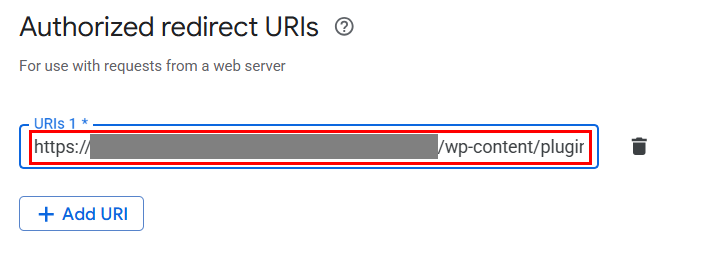 Configure redirect-uri