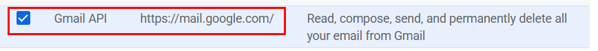 Enable Gmail